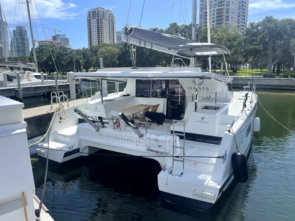 Oasis Catamaran at St. Petersburg, Florida