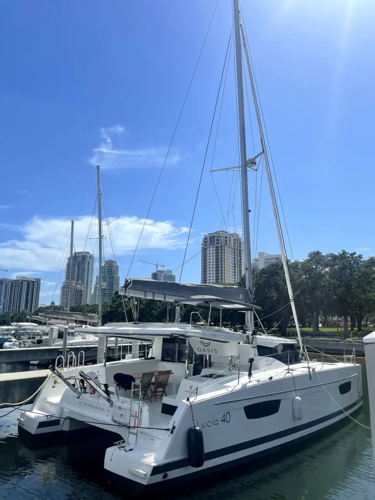 Oasis Catamaran in St Petersburg, Florida