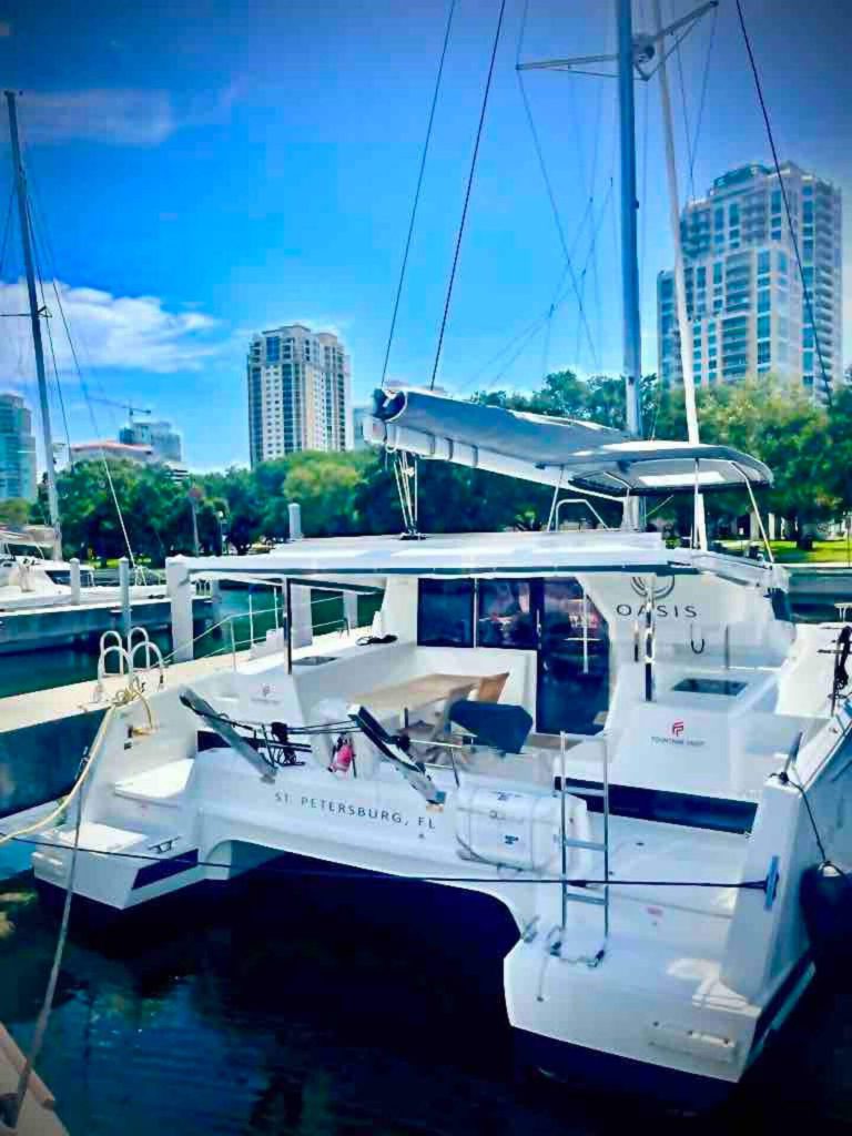 Oasis Catamaran in St Petersburg, Florida